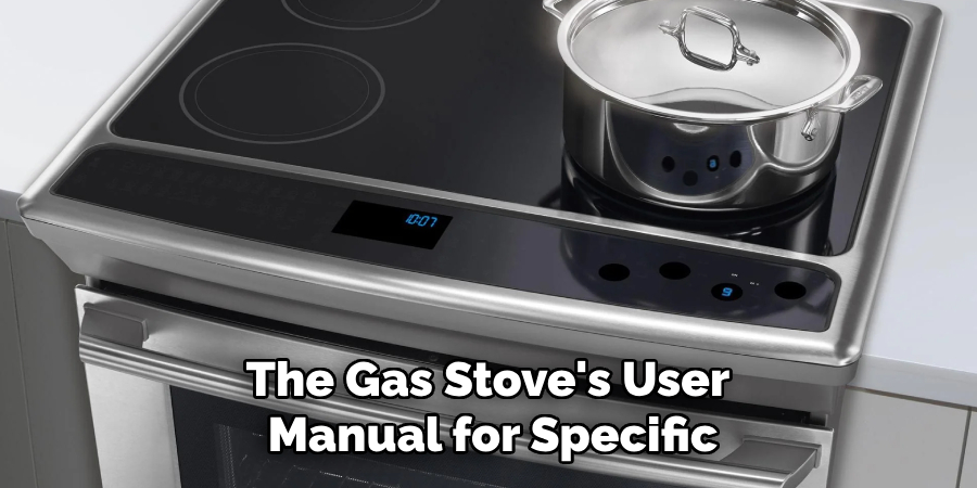 The Gas Stove's User Manual for Specific