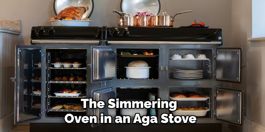 The Simmering Oven in an Aga Stove