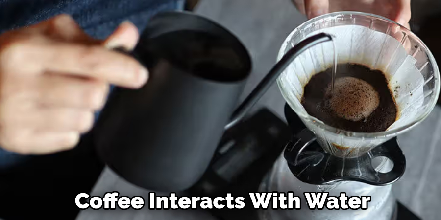 Coffee Interacts With Water