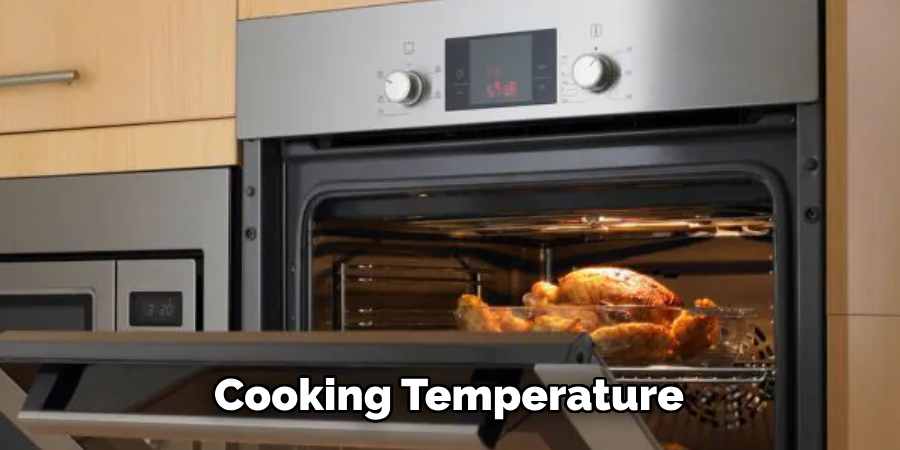 cooking temperature