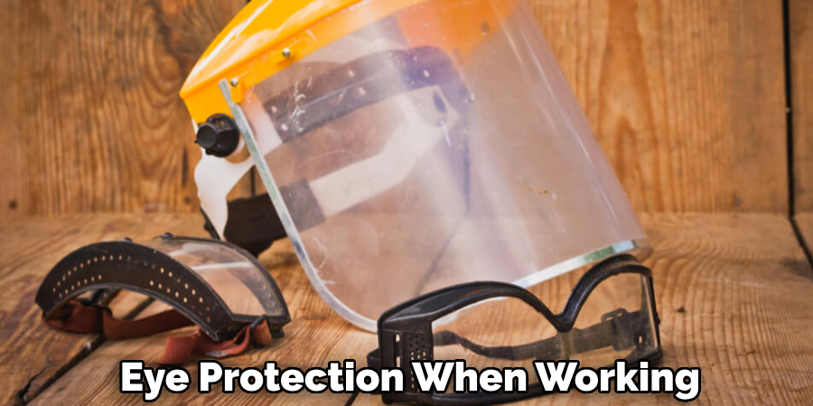 Eye Protection When Working