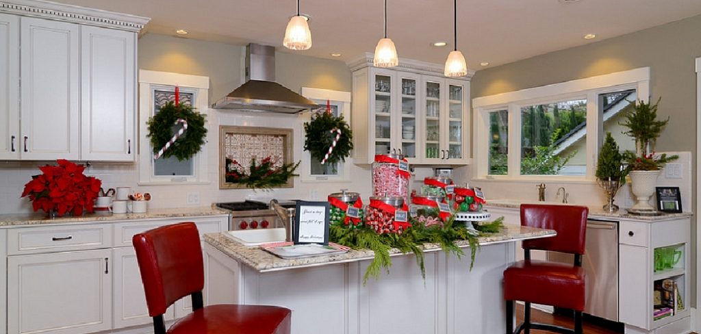 How to Decorate a Kitchen Counter for Christmas