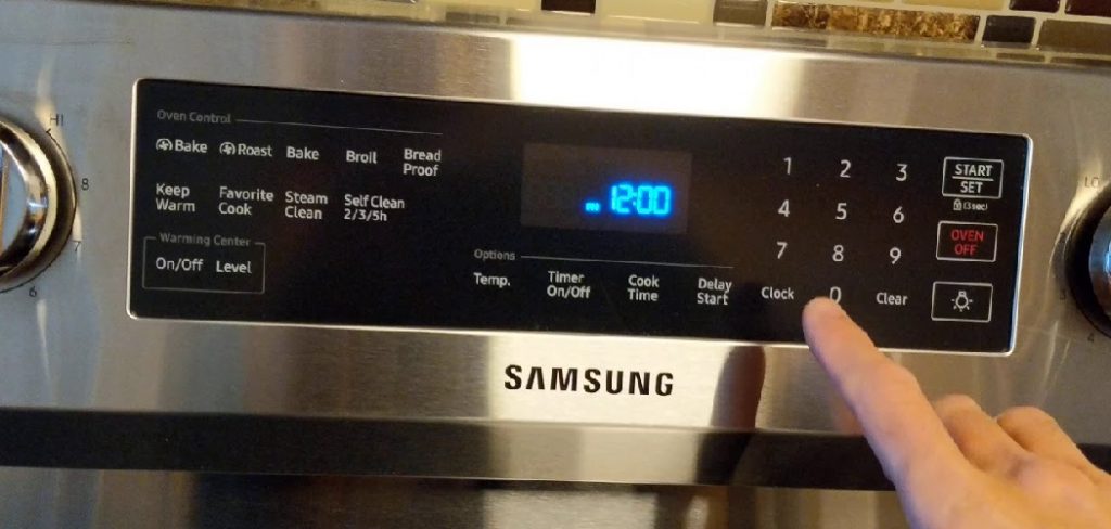 How to Change Time on Smartthings Stove
