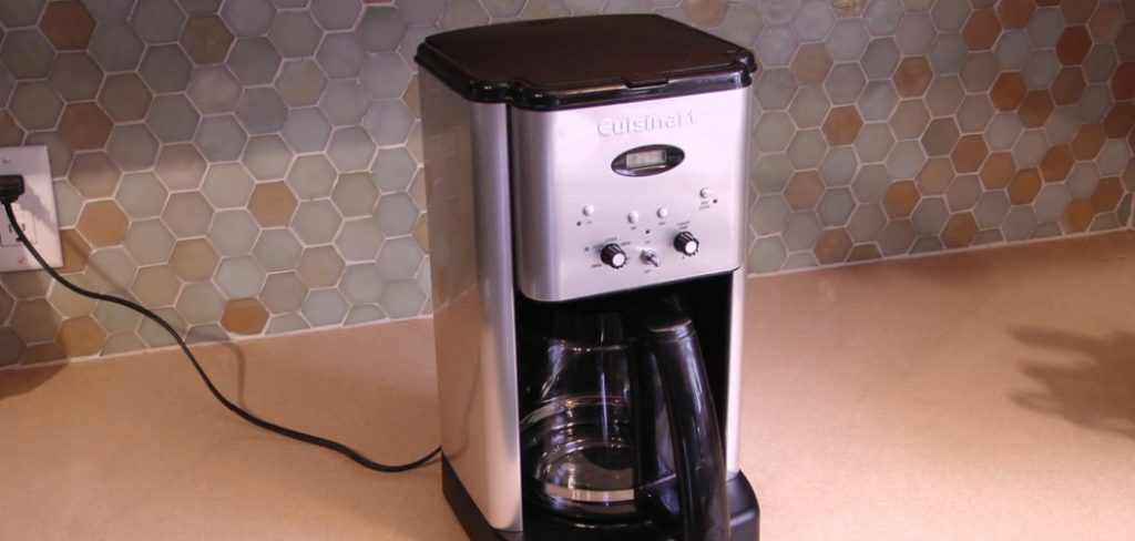 How to Reset Red Clean Light on Cuisinart Coffee Maker