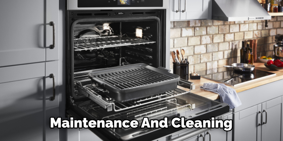 Maintenance And Cleaning