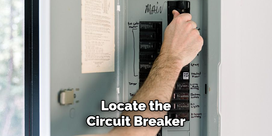 Locate the Circuit Breaker