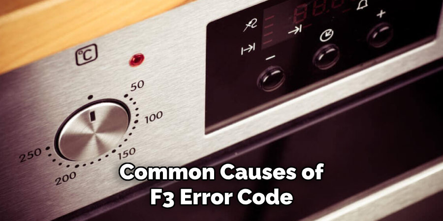 Common Causes of F3 Error Code