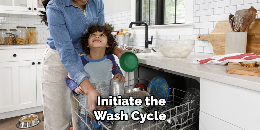 Initiate the Wash Cycle