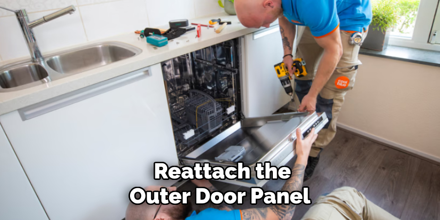 Reattach the Outer Door Panel