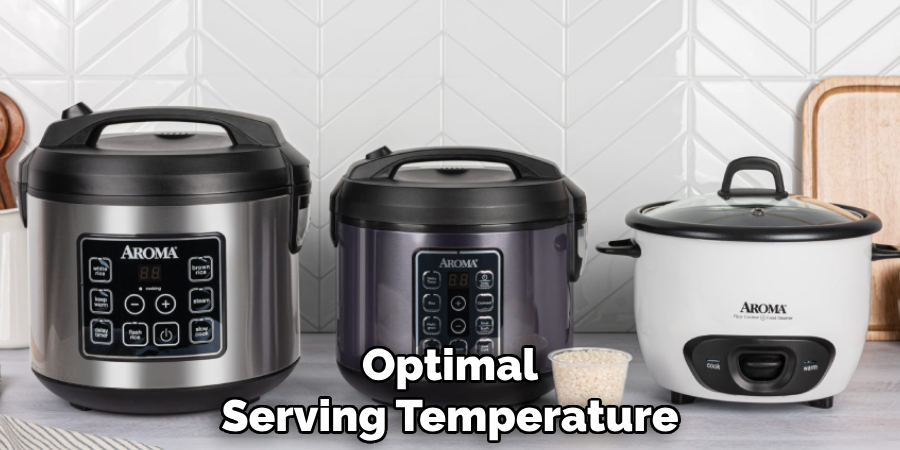 Optimal
Serving Temperature