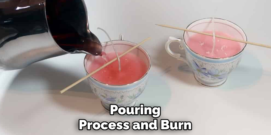 Pouring Process and Burn