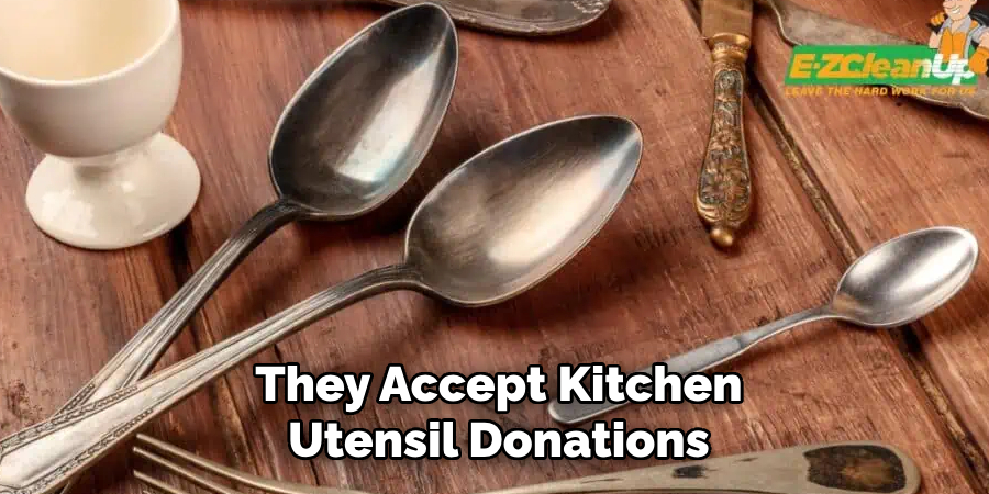 They Accept Kitchen Utensil Donations