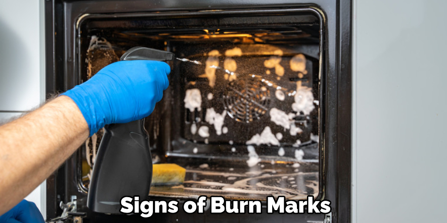 Signs of Burn Marks