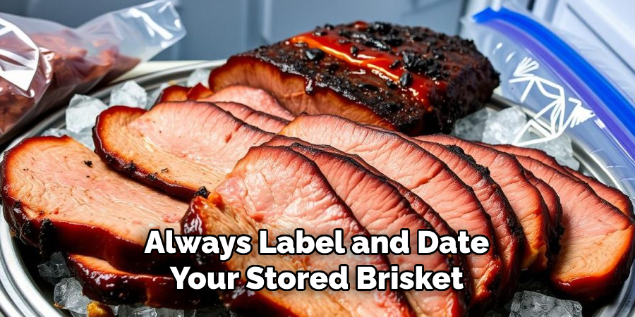 Always Label and Date Your Stored Brisket