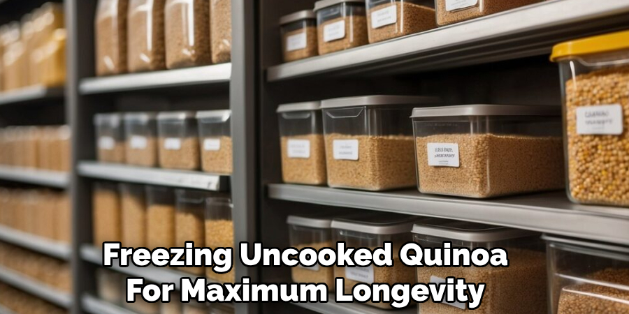 Freezing Uncooked Quinoa
For Maximum Longevity