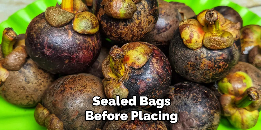 Sealed Bags Before Placing