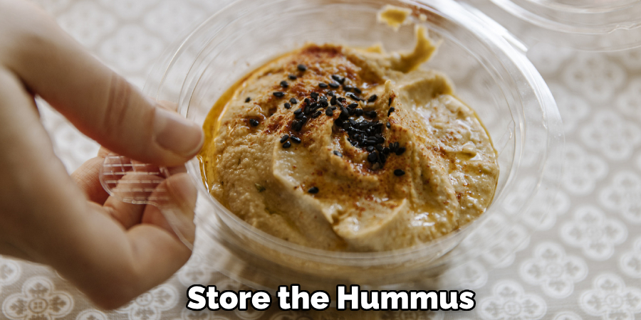 Store the Hummus