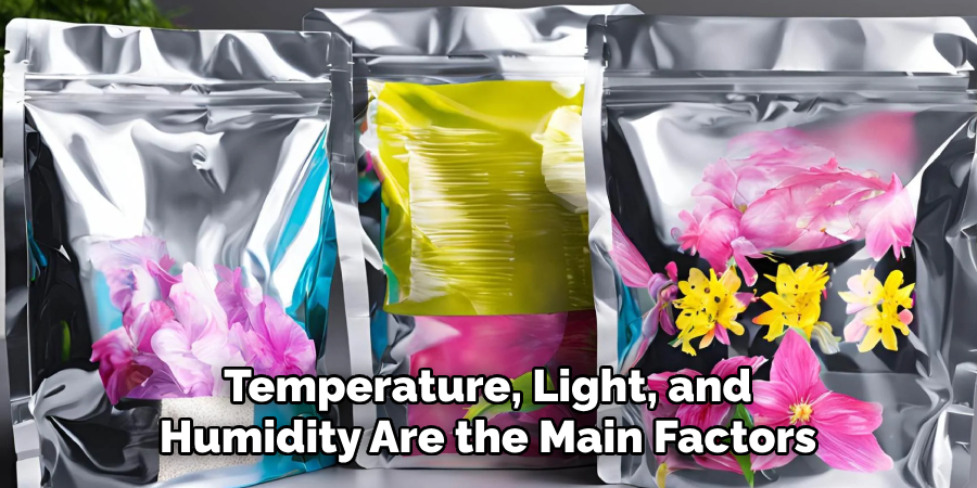Temperature, Light, and Humidity Are the Main Factors