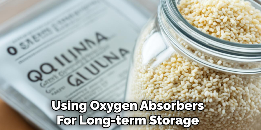 Using Oxygen Absorbers
For Long-term Storage