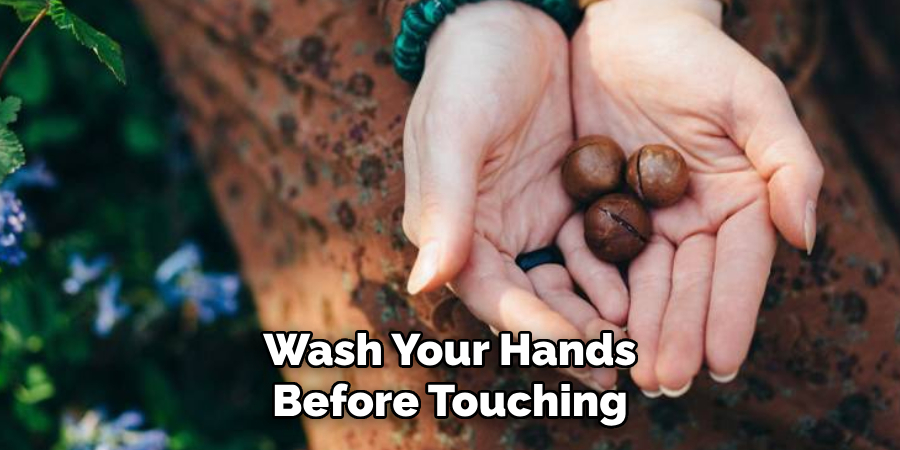 Wash Your Hands Before Touching