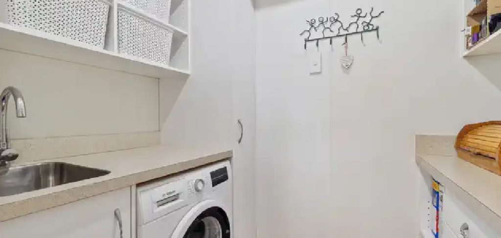 How to Build Countertop Over Washer and Dryer