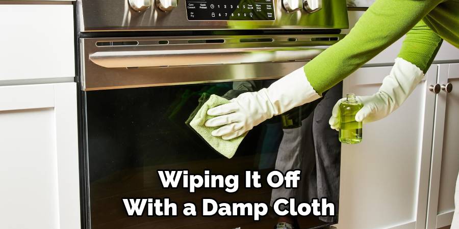 Wiping It Off With a Damp Cloth