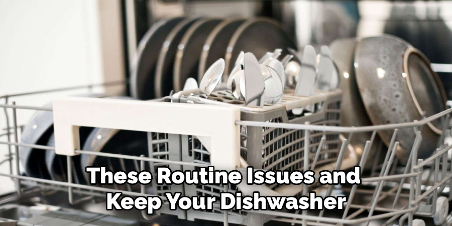 These Routine Issues and 
Keep Your Dishwasher